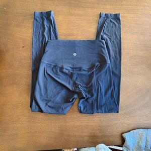 Lululemon 25” Black Aligns